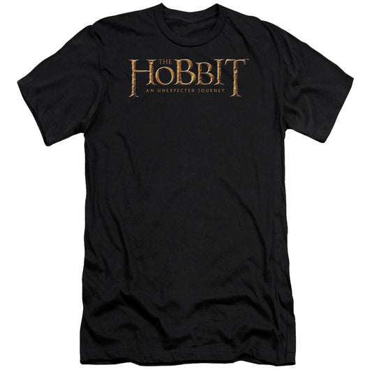 The Hobbit - Logo-premuim Canvas Adult Slim Fit 30/1 - Black