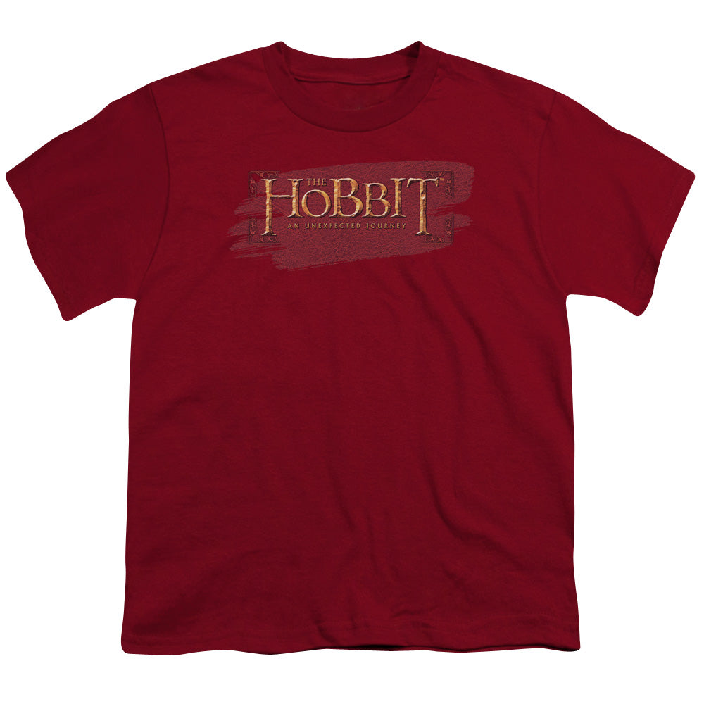 The Hobbit - Red Leather - Short Sleeve Youth 18/1 - Cardinal T-shirt