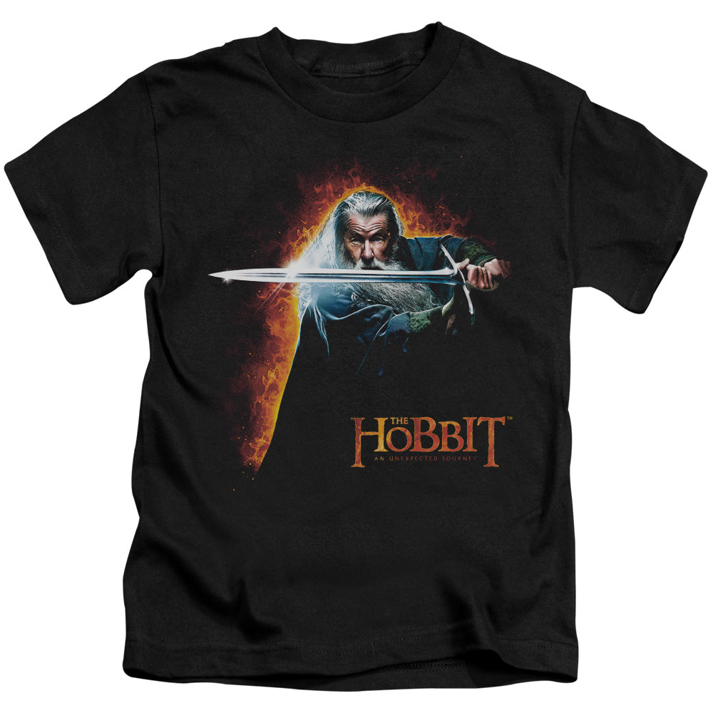 THE HOBBIT SECRET FIRE - S/S JUVENILE 18/1 - BLACK - T-Shirt