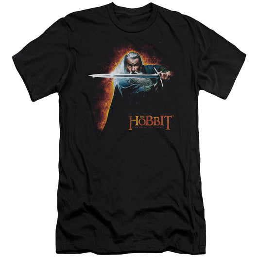 The Hobbit - Secret Fire - Short Sleeve Adult 30/1 - Black T-shirt