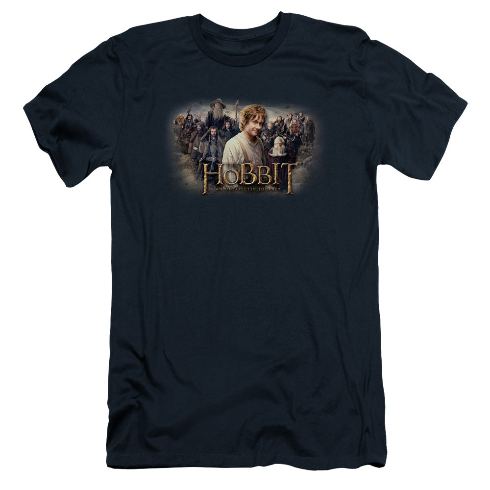 The Hobbit - Hobbit Rally - Short Sleeve Adult 30/1 - Navy T-shirt