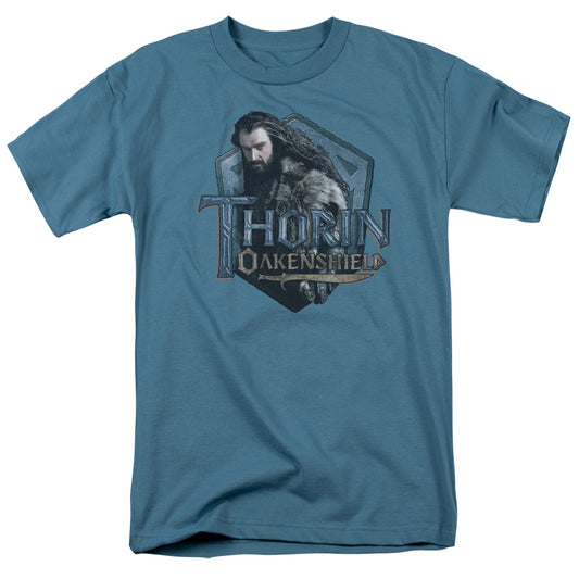 The Hobbit - Thorin - Short Sleeve Adult 18/1 - Slate T-shirt