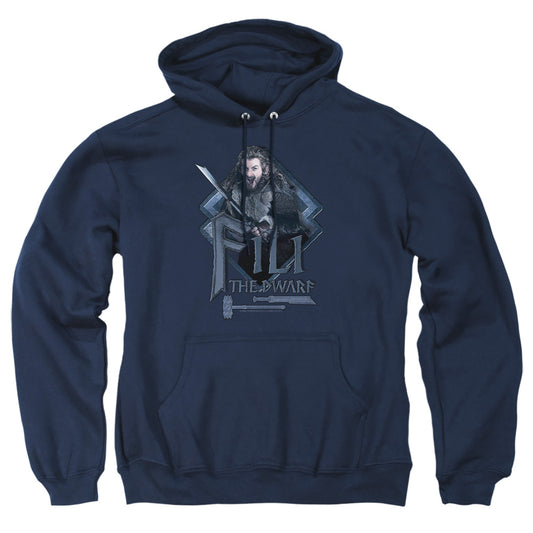 The Hobbit - Fili - Adult Pull-over Hoodie - Navy