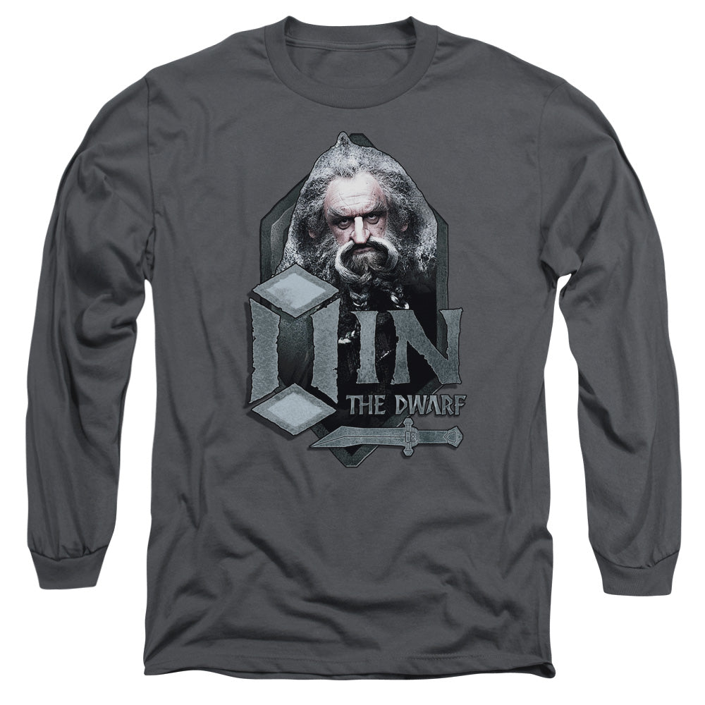 The Hobbit - Oin - Long Sleeve Adult 18/1 - Charcoal T-shirt