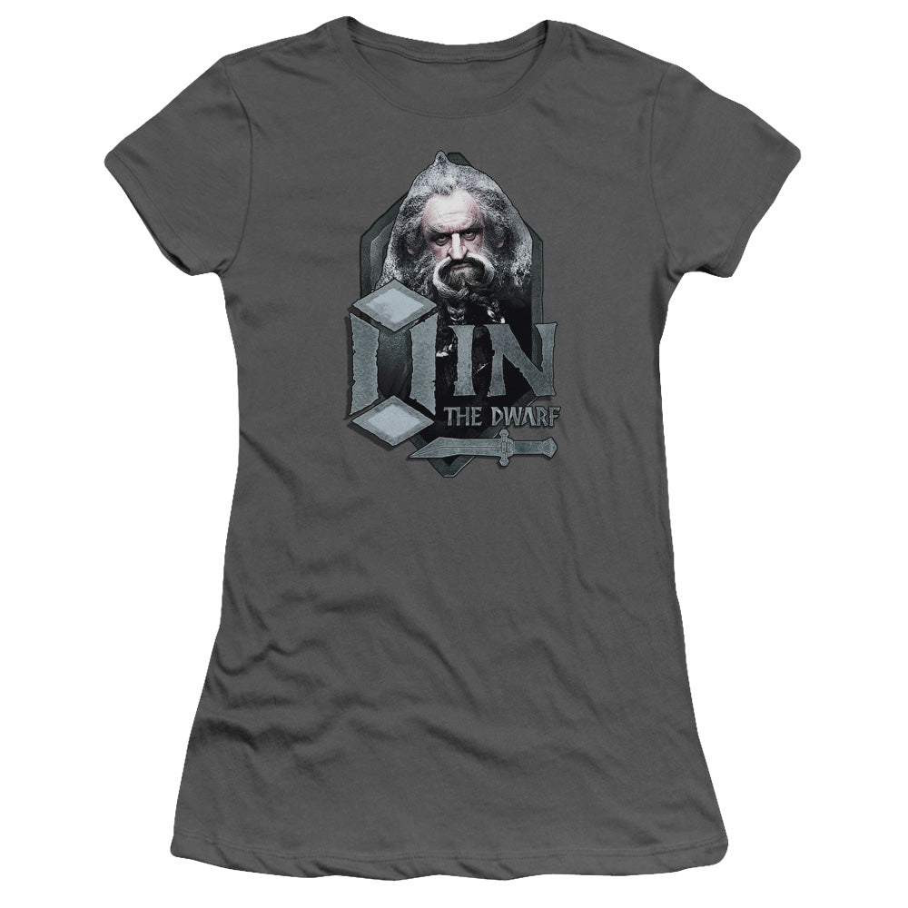 The Hobbit - Oin - Short Sleeve Junior Sheer - Charcoal T-shirt