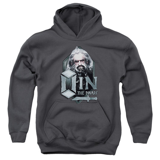 The Hobbit - Oin - Youth Pull-over Hoodie - Charcoal