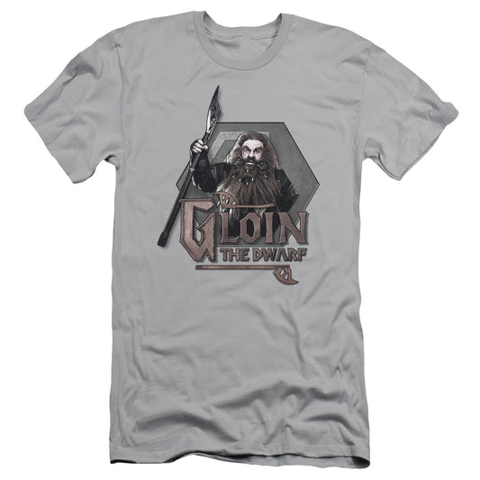 The Hobbit - Gloin - Short Sleeve Adult 30/1 - Silver T-shirt