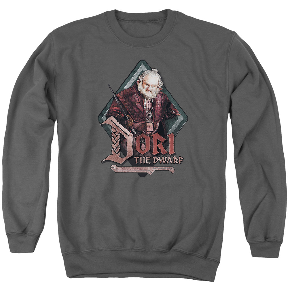 The Hobbit - Dori - Adult Crewneck Sweatshirt - Charcoal