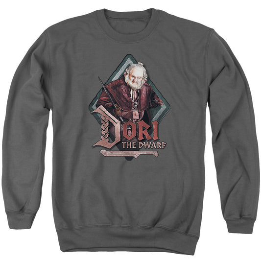 The Hobbit - Dori - Adult Crewneck Sweatshirt - Charcoal