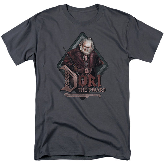 The Hobbit - Dori - Short Sleeve Adult 18/1 - Charcoal T-shirt