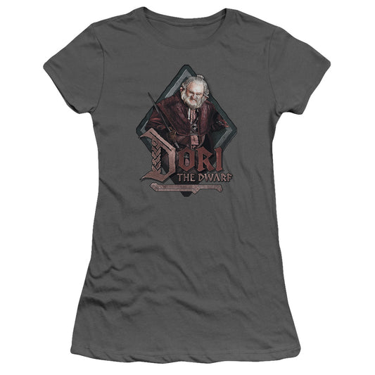 The Hobbit - Dori - Short Sleeve Junior Sheer - Charcoal T-shirt