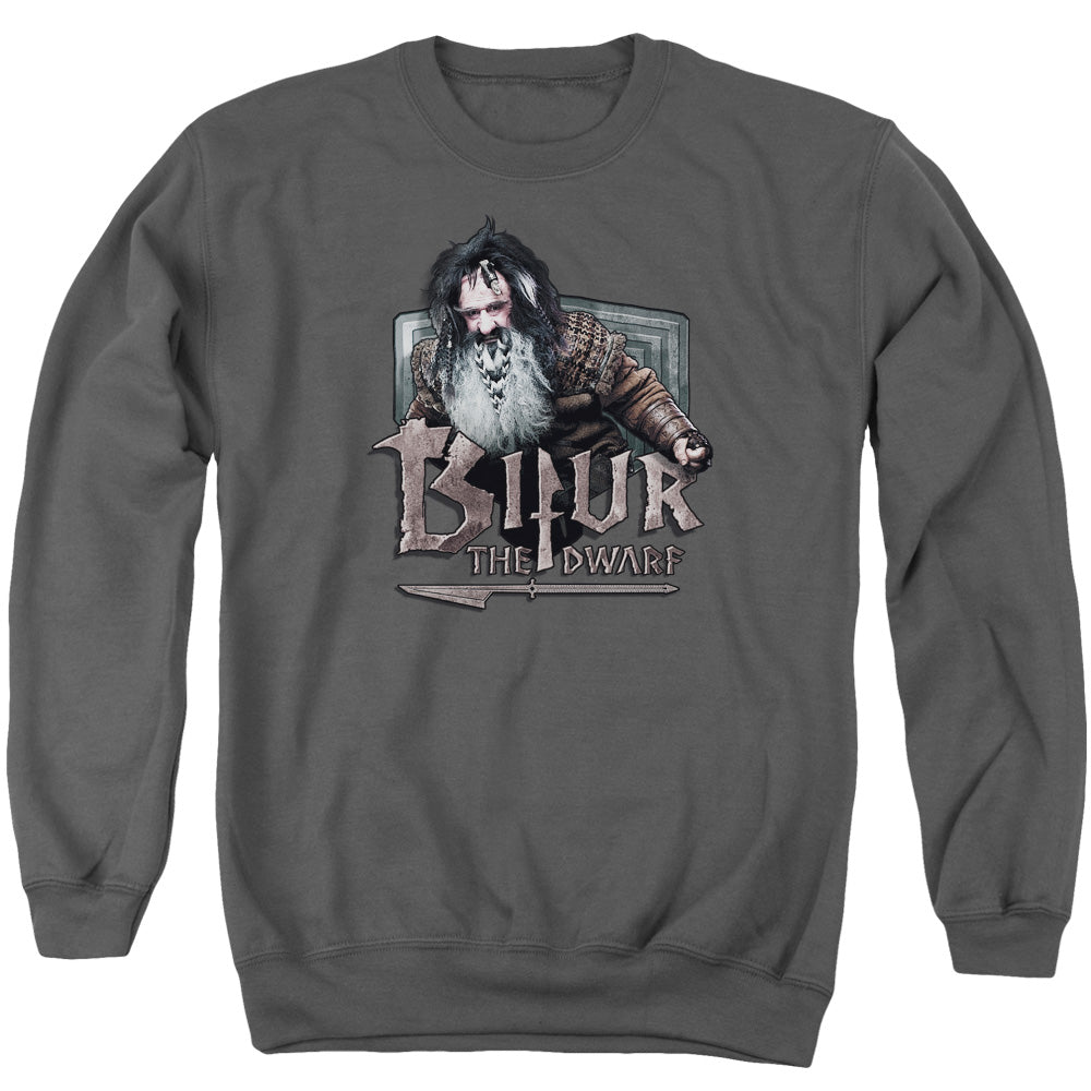 The Hobbit - Bifur - Adult Crewneck Sweatshirt - Charcoal