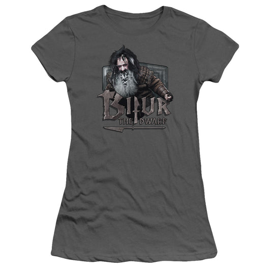 The Hobbit - Bifur - Short Sleeve Junior Sheer - Charcoal T-shirt