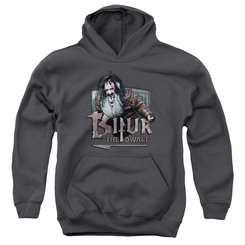 The Hobbit - Bifur - Youth Pull-over Hoodie - Charcoal