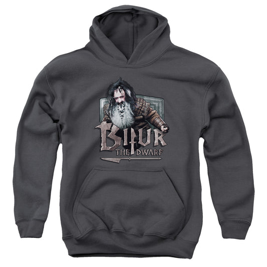 The Hobbit - Bifur - Youth Pull-over Hoodie - Charcoal