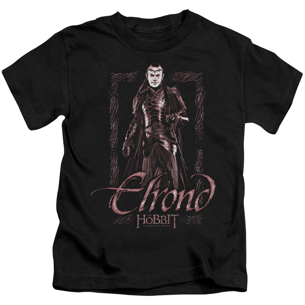 THE HOBBIT ELROND STARE - S/S JUVENILE 18/1 - BLACK - T-Shirt
