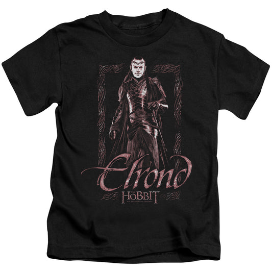 THE HOBBIT ELROND STARE - S/S JUVENILE 18/1 - BLACK - T-Shirt