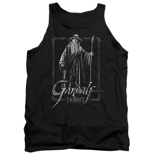 The Hobbit - Gandalf Stare - Adult Tank - Black
