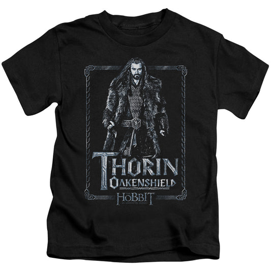 THE HOBBIT THORIN STARE - S/S JUVENILE 18/1 - BLACK - T-Shirt