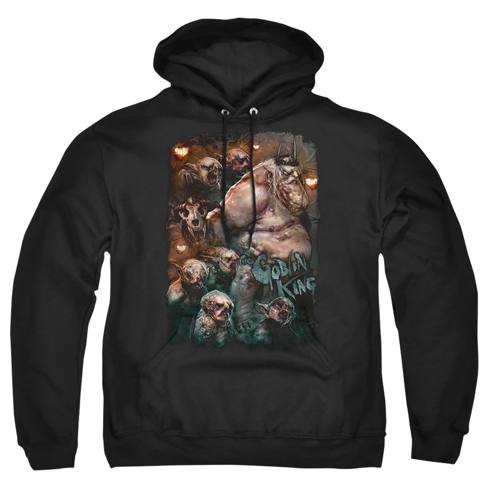 The Hobbit - Goblin King - Adult Pull-over Hoodie - Black