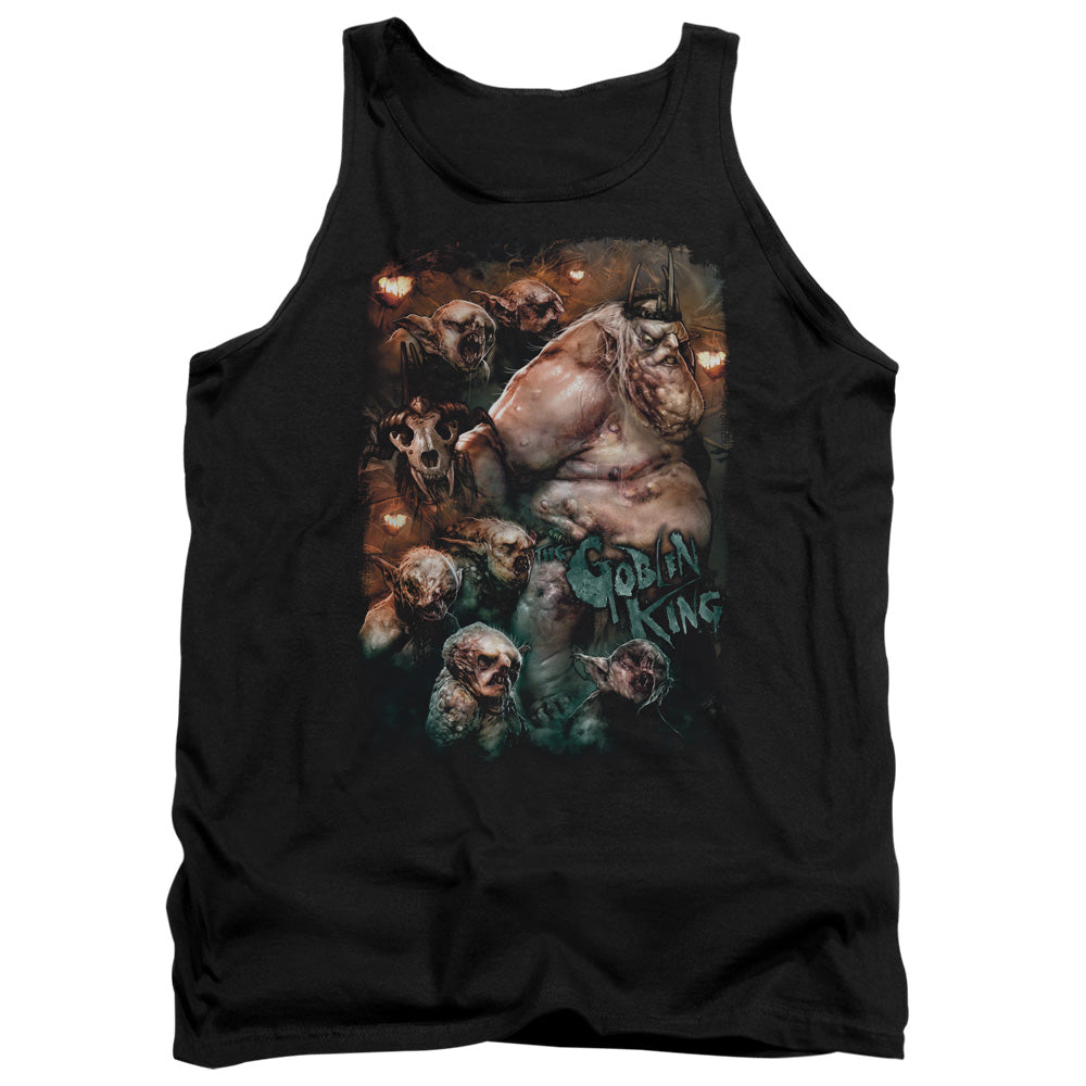 The Hobbit - Goblin King - Adult Tank - Black