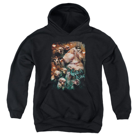 The Hobbit - Goblin King - Youth Pull-over Hoodie - Black