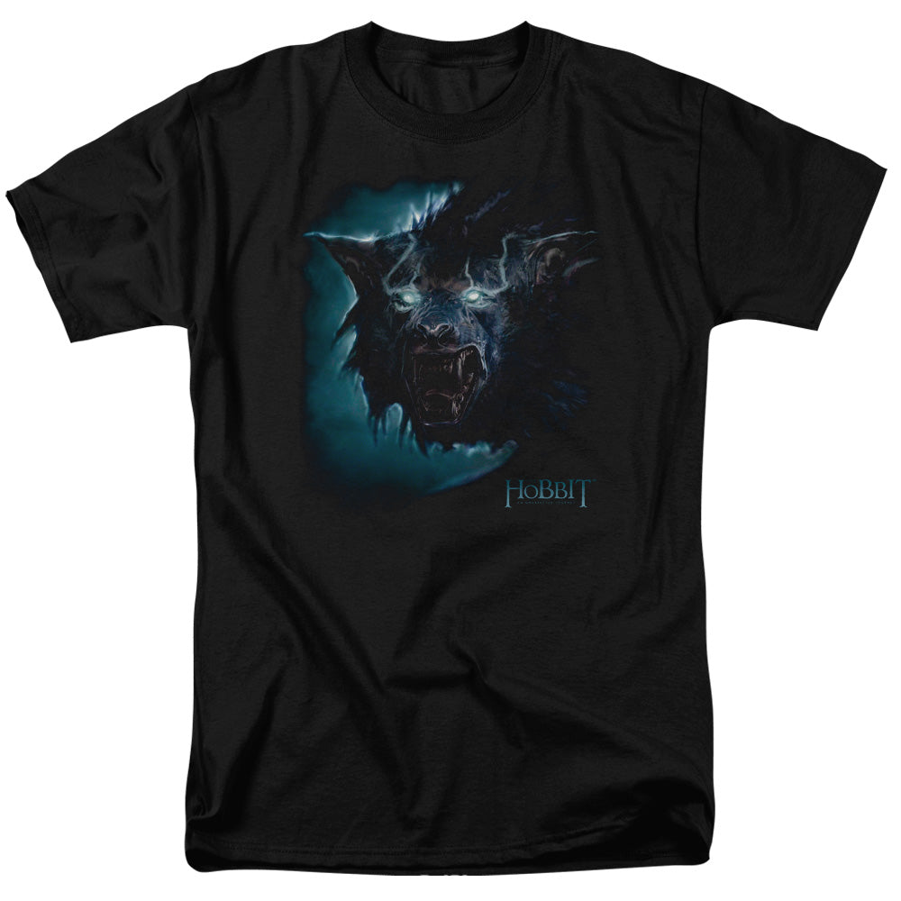 The Hobbit - Warg - Short Sleeve Adult 18/1 - Black T-shirt