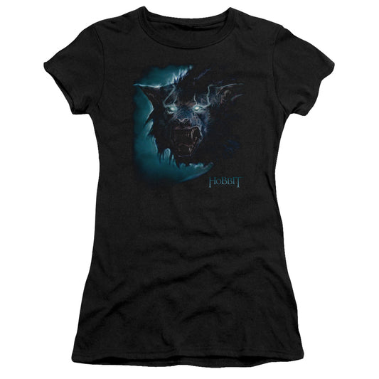 The Hobbit - Warg - Short Sleeve Junior Sheer - Black T-shirt