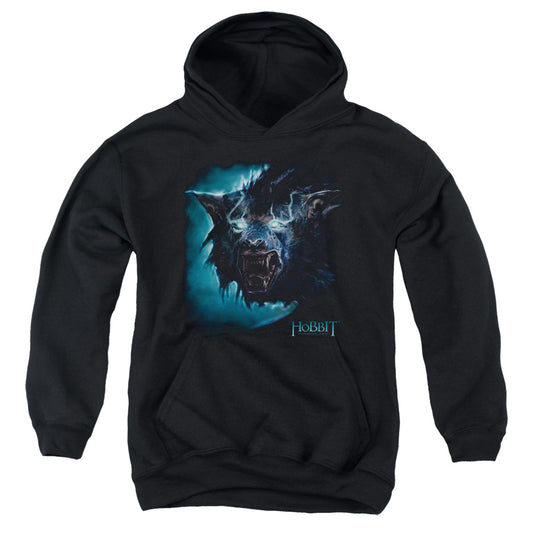 The Hobbit - Warg - Youth Pull-over Hoodie - Black