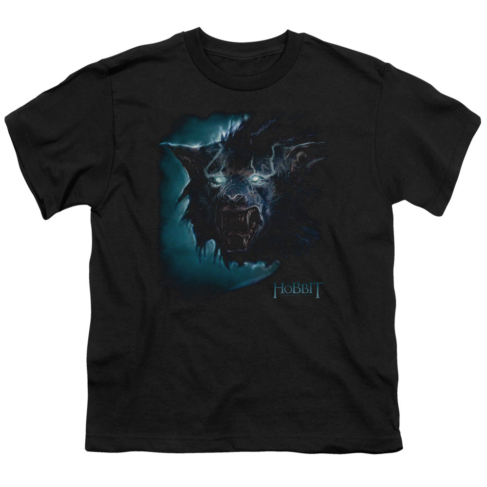 The Hobbit - Warg - Short Sleeve Youth 18/1 - Black T-shirt