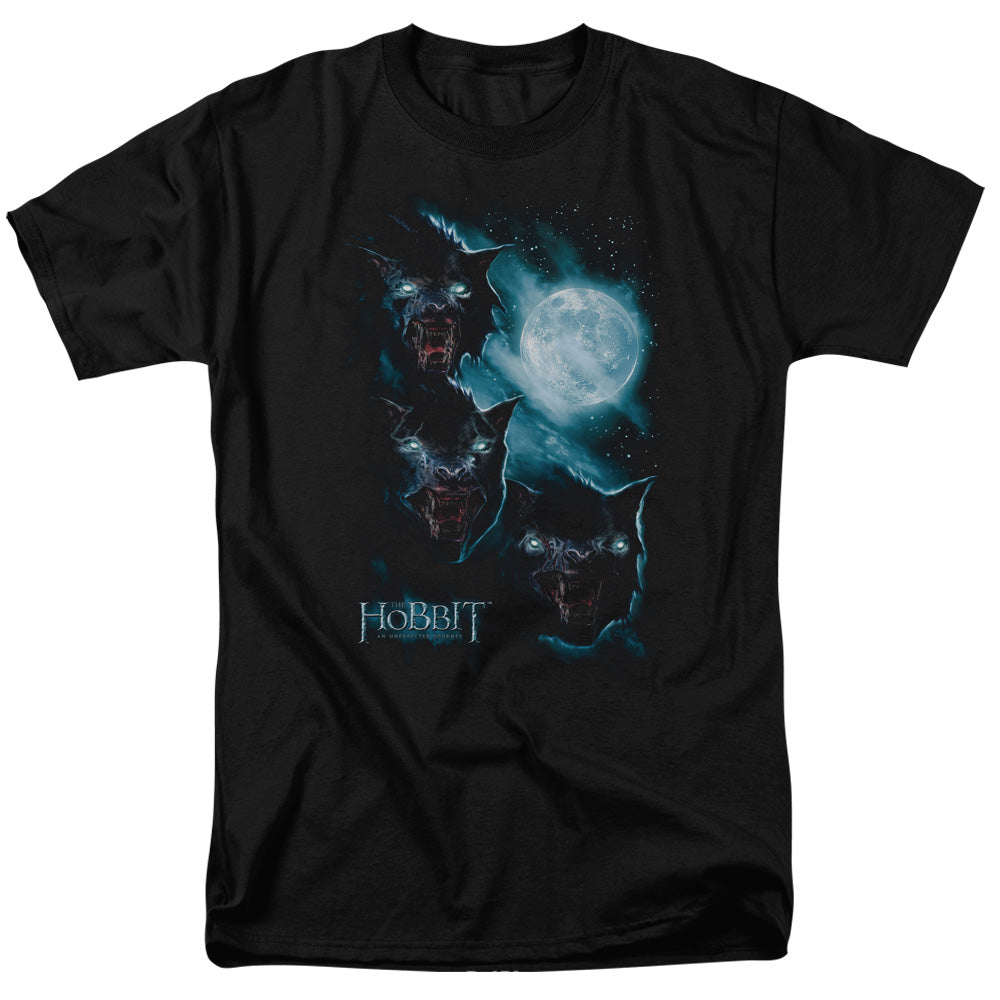 THE HOBBIT THREE WARG MOON - S/S ADULT 18/1 - BLACK T-Shirt