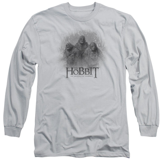 THE HOBBIT THREE TROLLS - L/S ADULT 18/1 - SILVER T-Shirt