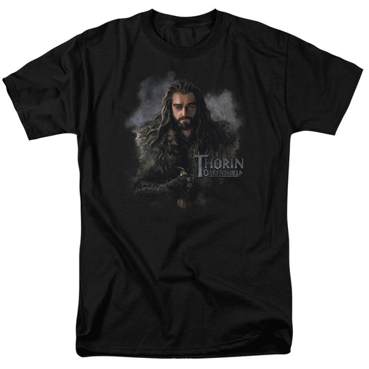The Hobbit - Thorin Oakenshield - Short Sleeve Adult 18/1 - Black T-shirt
