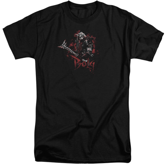 The Hobbit - Bolg - Short Sleeve Adult Tall - Black T-shirt