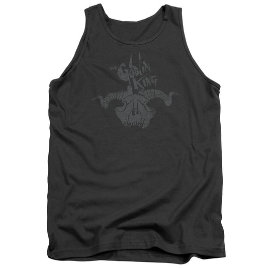 The Hobbit - Golin King Symbol - Adult Tank - Charcoal