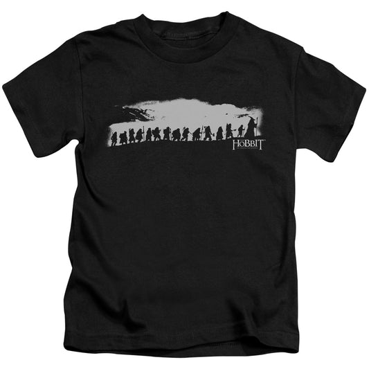 THE HOBBIT THE COMPANY - S/S JUVENILE 18/1 - BLACK - T-Shirt