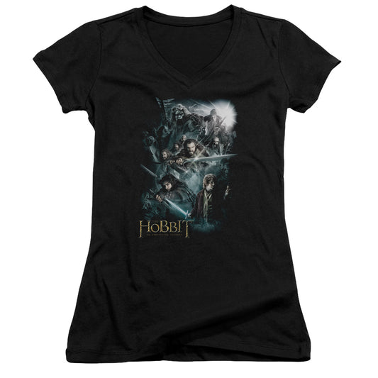 The Hobbit - Epic Adventure - Junior V-neck - Black