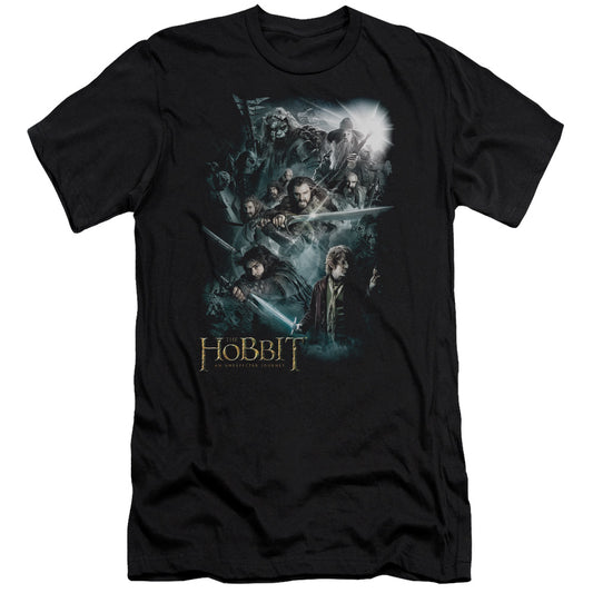 The Hobbit - Epic Adventure - Short Sleeve Adult 30/1 - Black T-shirt