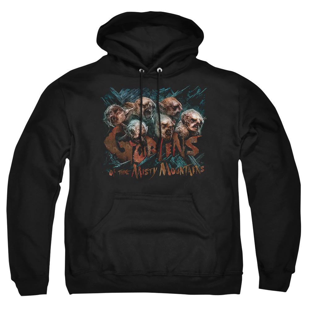 The Hobbit - Misty Goblins - Adult Pull-over Hoodie - Black
