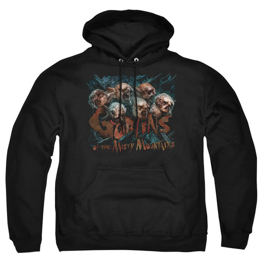 The Hobbit - Misty Goblins - Adult Pull-over Hoodie - Black