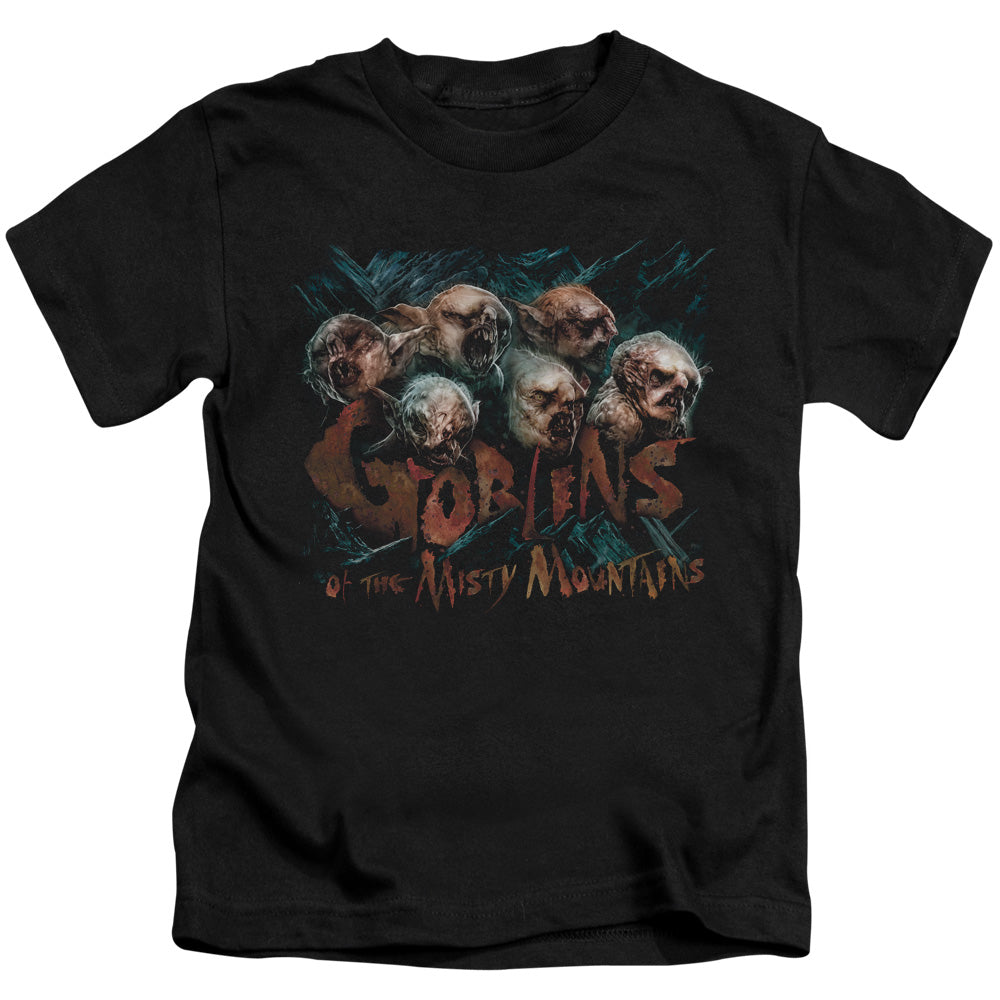 THE HOBBIT MISTY GOBLINS - S/S JUVENILE 18/1 - BLACK - T-Shirt