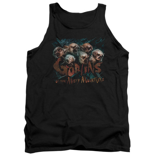 The Hobbit - Misty Goblins - Adult Tank - Black
