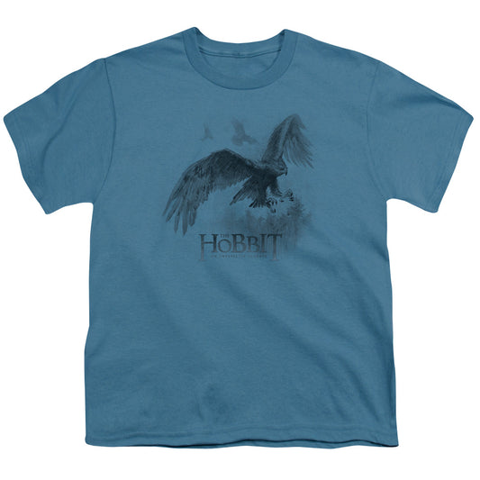 The Hobbit - Great Eagle Sketch - Short Sleeve Youth 18/1 - Slate T-shirt
