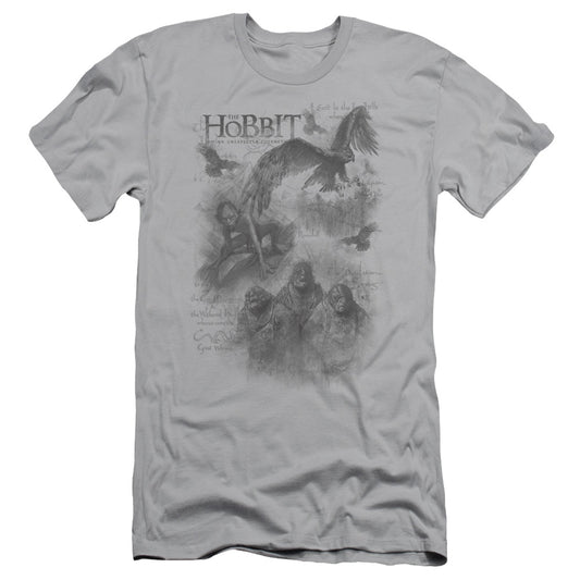 THE HOBBIT SKETCHES - S/S ADULT 30/1 - SILVER T-Shirt