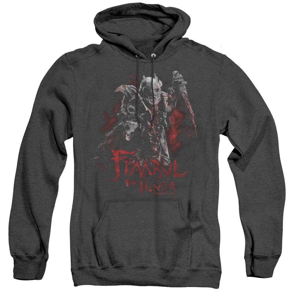 The Hobbit - Fimbul The Hunter - Adult Heather Hoodie - Black