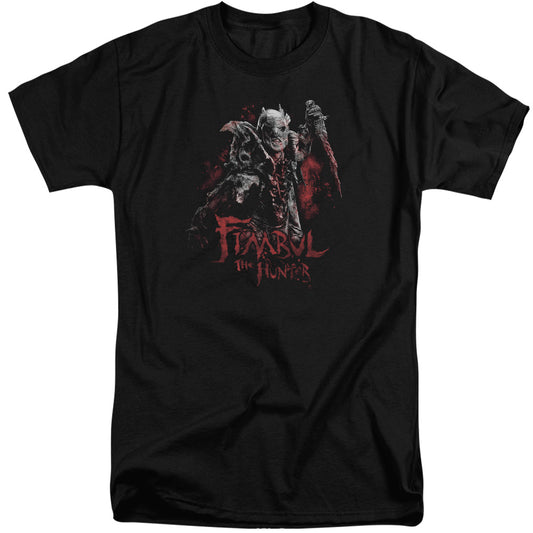 The Hobbit - Fimbul The Hunter - Short Sleeve Adult Tall - Black T-shirt