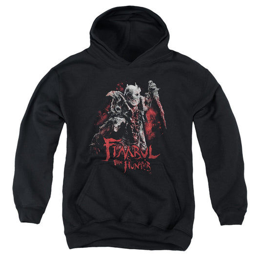 The Hobbit - Fimbul The Hunter - Youth Pull-over Hoodie - Black