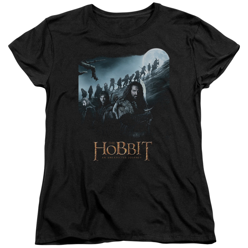 THE HOBBIT A JOURNEY - S/S WOMENS TEE - BLACK T-Shirt