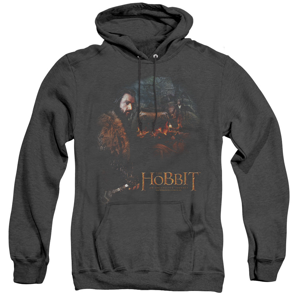 The Hobbit - Cauldron - Adult Heather Hoodie - Black