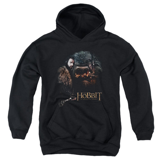 The Hobbit - Cauldron - Youth Pull-over Hoodie - Black